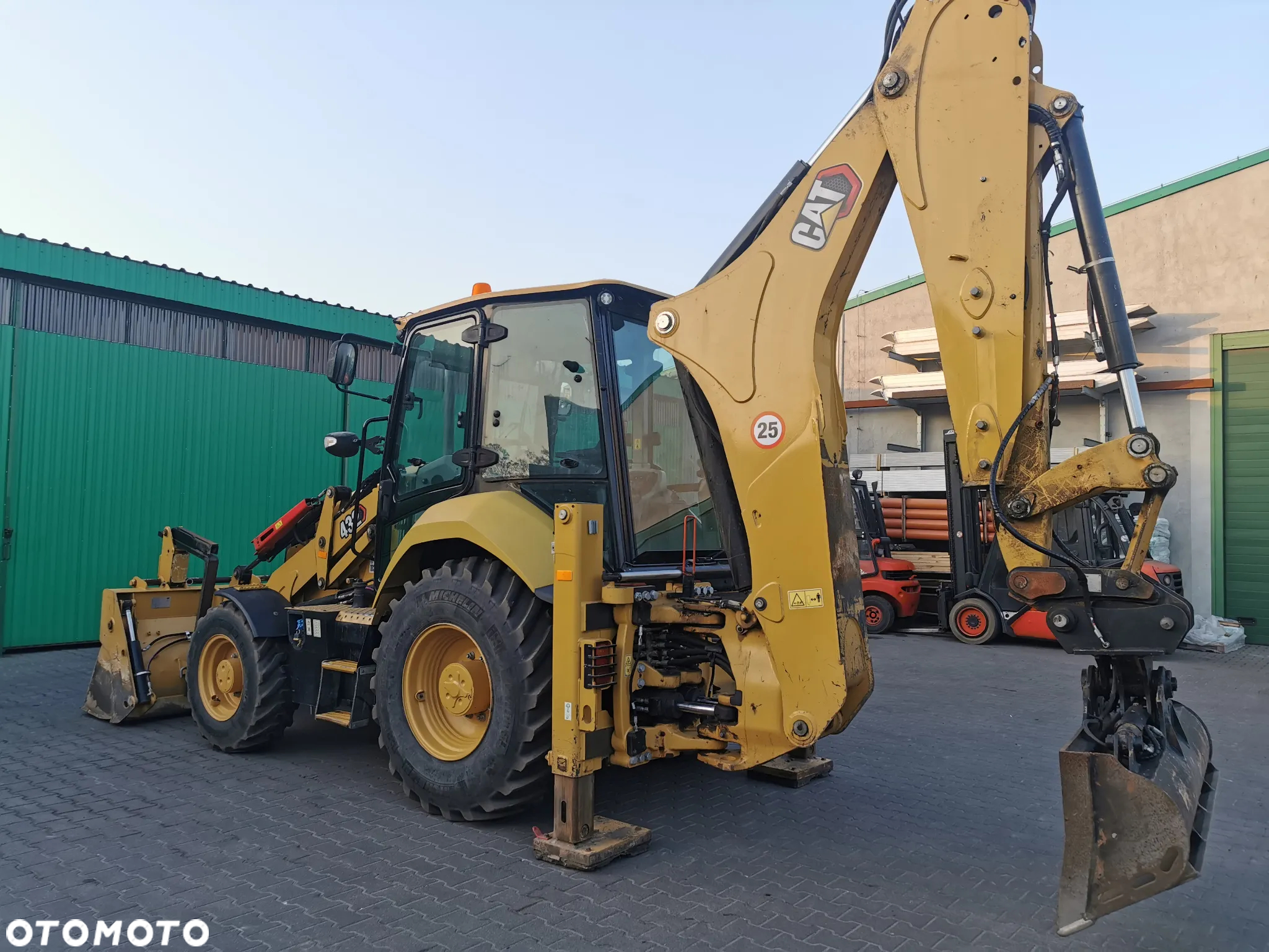 Caterpillar Caterpillar CAT 432F2 2021r łyżka skrętna 2700mth - 3