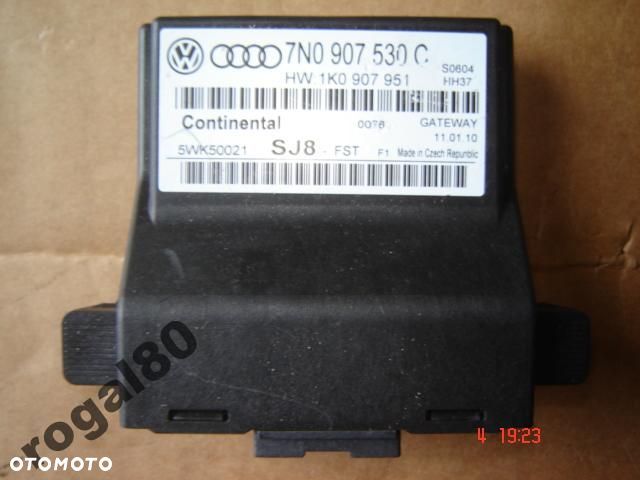 VW AUDI SEAT MODUŁ STEROWNIK GATEWAY 7N0907530 C - 1