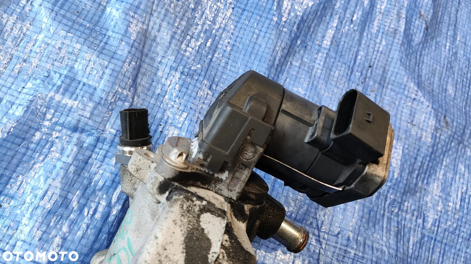 KOLEKTOR SSĄCY LEWY ZAWÓR EGR CZUJNIK SPALIN LF00052 A6421400360 MERCEDES W211 CLS W219 W221 ML W164 W251 3.0 3.2 CDI V6 OM642 - 4