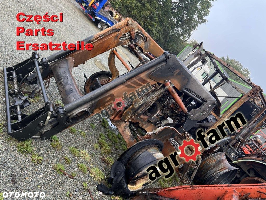 Claas Celtis 426 RX części, skrzynia biegów, most - 2