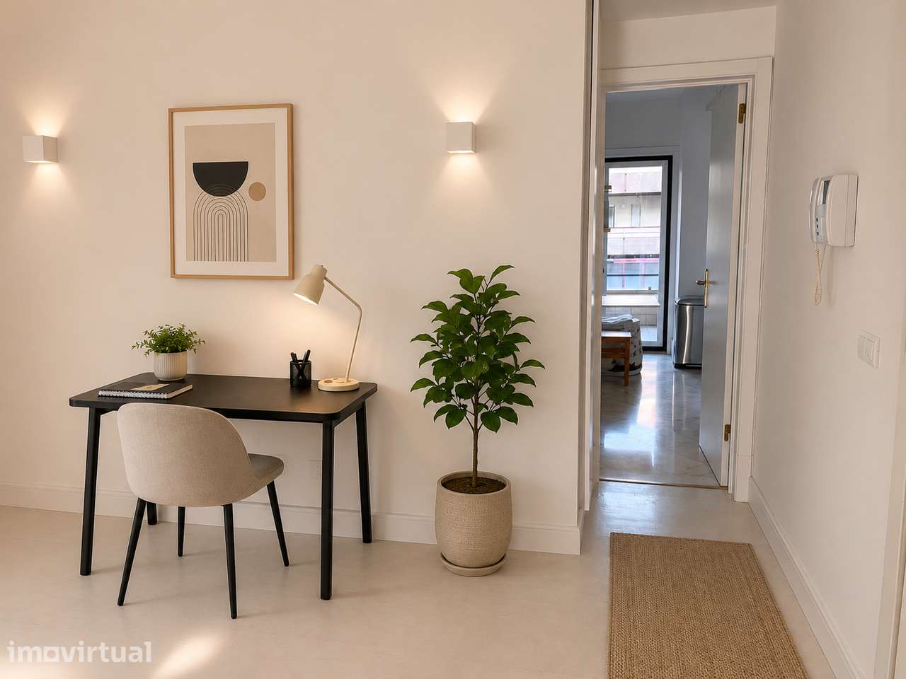 Apartamento T2 com garagem no condomínio Estoril Garden, Estoril - Grande imagem: 5/10