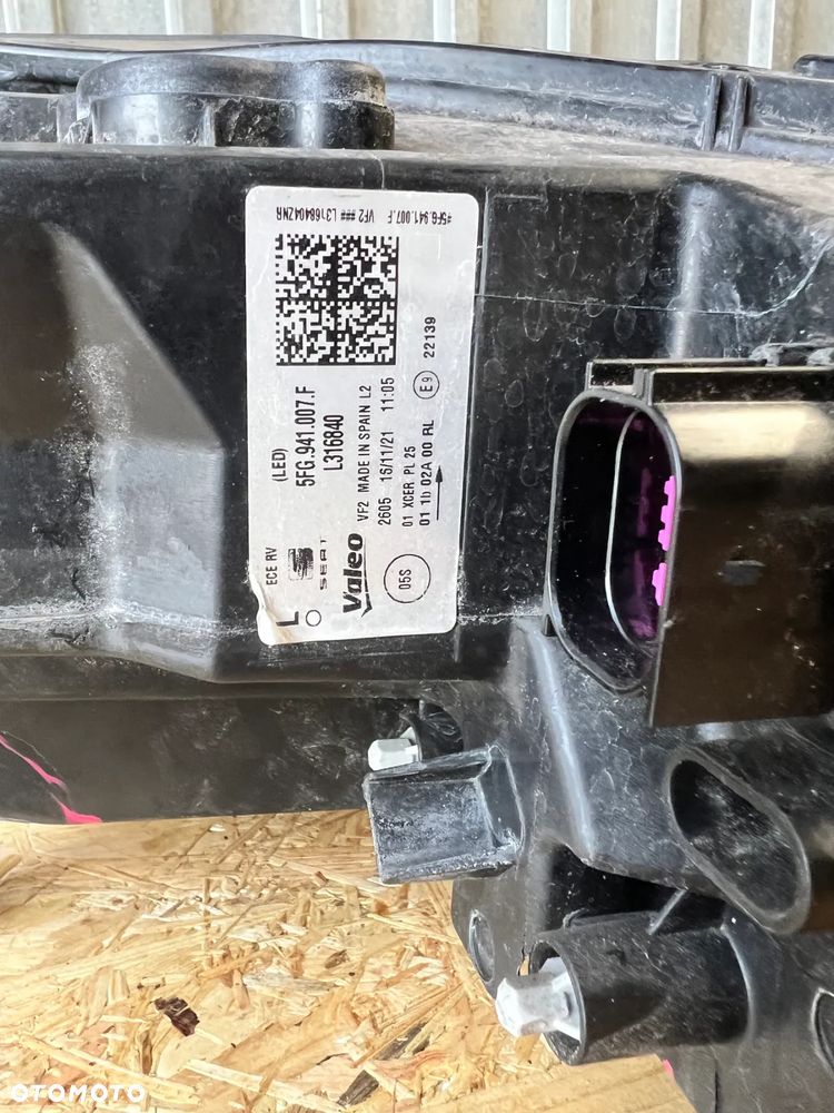 LAMPA PRZEDNIA reflektor lewy przód LED SEAT LEON IV / CUPRA FORMENTOR Europa 5FG941007F - 7