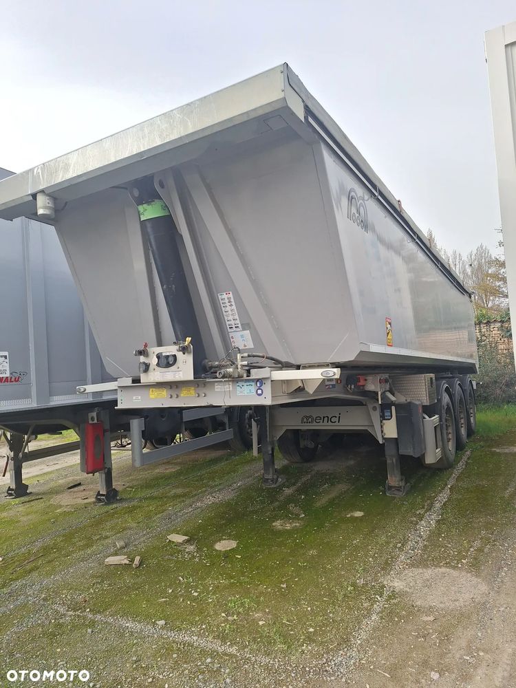 Menci Naczepa wywrotka aluminiowa 30m3 - 9