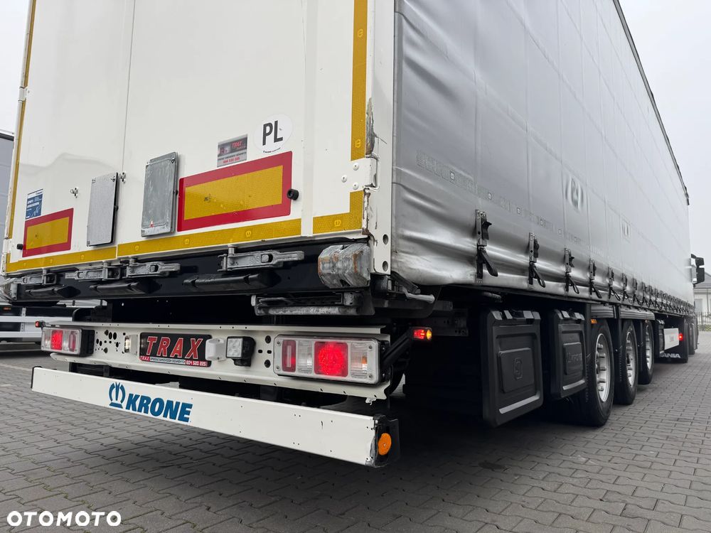 Krone FIRANKA MEGA , XL, OŚ I DACH PODNOSZONE, 2022 ROK KRAJOWA + SCANIA R450 2022 - 24