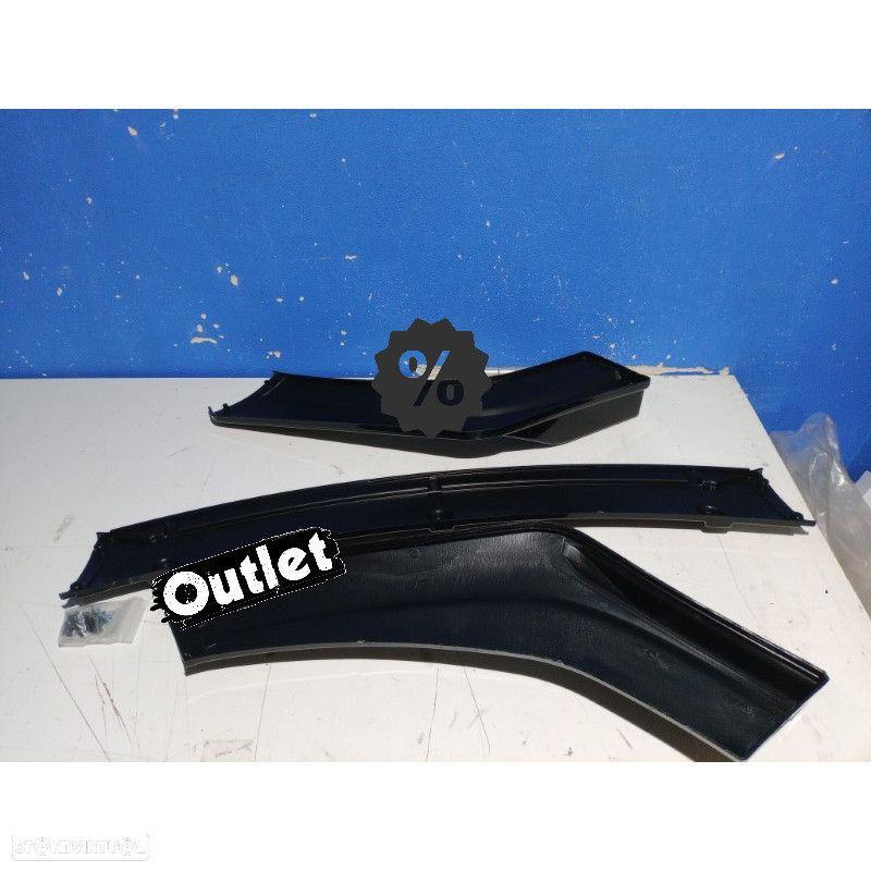 C011192C1 SPOILER LIP FRONTAL VW SCIROCCO R20 08-13 PRETO BRILHANTE - 5