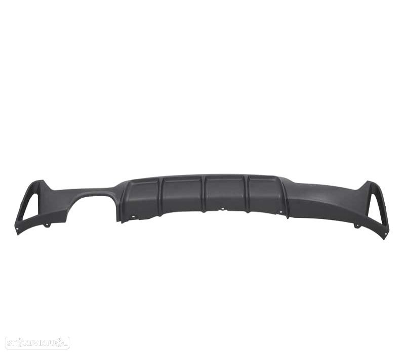 DIFUSOR TRASEIRO BMW F32 F33 F36 LOOK M PERFORMANCE SAIDA DUPLA ESQ - 4