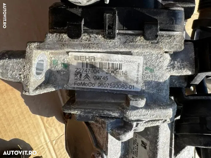filtru particule catalizator euro 6 sonda temperatura egr citroen jumper euro 6 20hdi Peugeot boxer moto 136 Hp  2018 corp termostat clapeta - 7