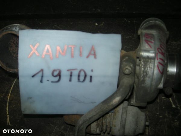 TURBOSPRĘŻARKA CITROEN XANTIA 1.9TDi - 1