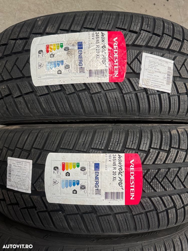 Vând set anvelope 245/45/20-275/40/20 vredestein de iarnă noi - 8