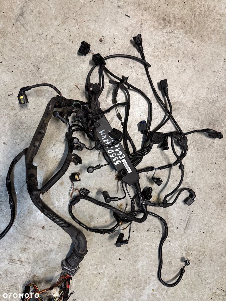 Wiązka instalacja silnika komplet Bmw e60 e61 535d 272KM automat Europa - 2