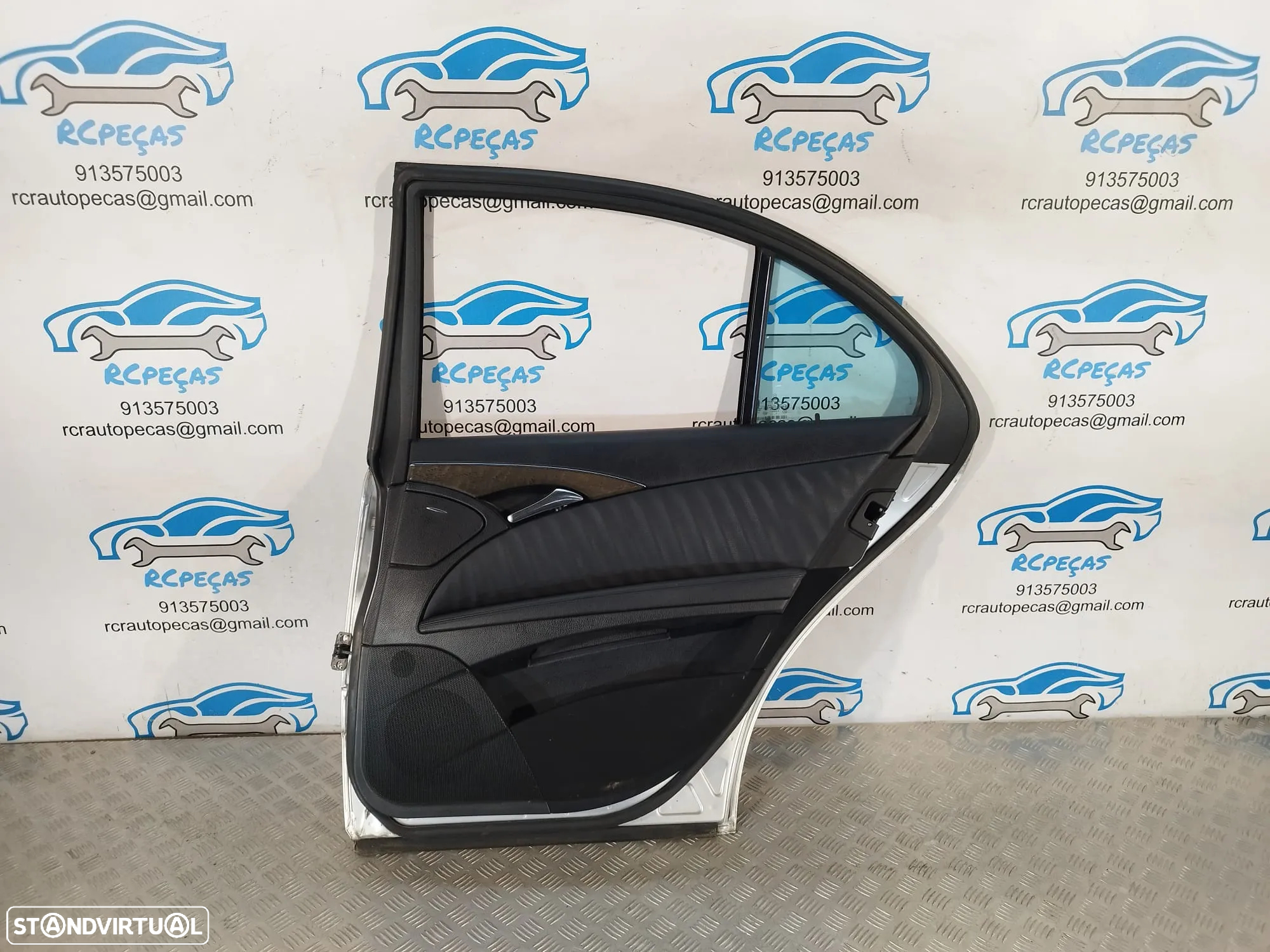 PORTA TRASEIRA TRÁS DIREITA MERCEDES BENZ CLASS CLASSE E W211 A2117300205 2117300205 FECHO ELEVADOR MOTOR PUXADOR - 4