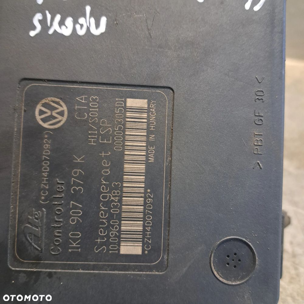 AUDI VW POMPA ABS STEROWNIK 1K0 614 517H 1K0 907 379K - 3