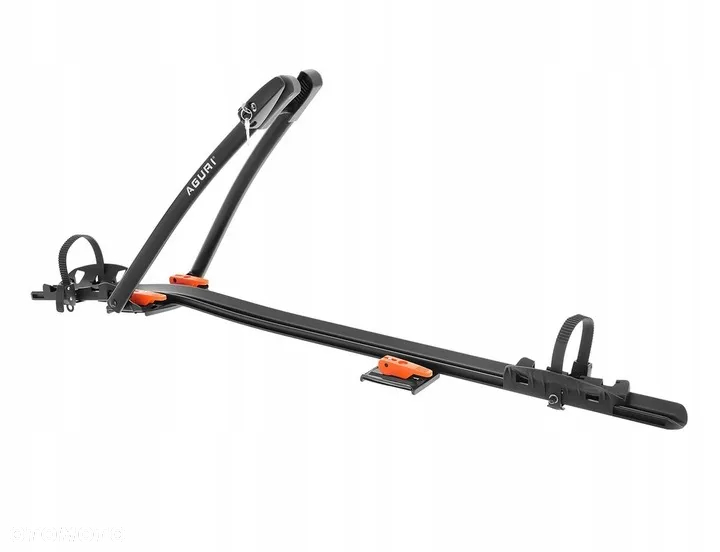 BAGAŻNIK ROWEROWY NA DACH AGURI ACUDA 3 UCHWYT ROWEROWY DACHOWY NA ROWER SREBRNY/CZARNY - 9