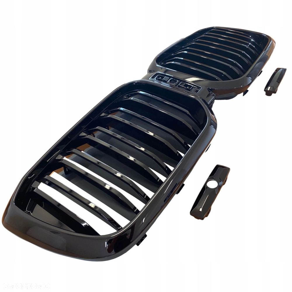 ATRAPA GRILL NERKI BMW X3 G01 X4 G02 LCI LIFT LIFTING czarny połysk 2021+ - 3