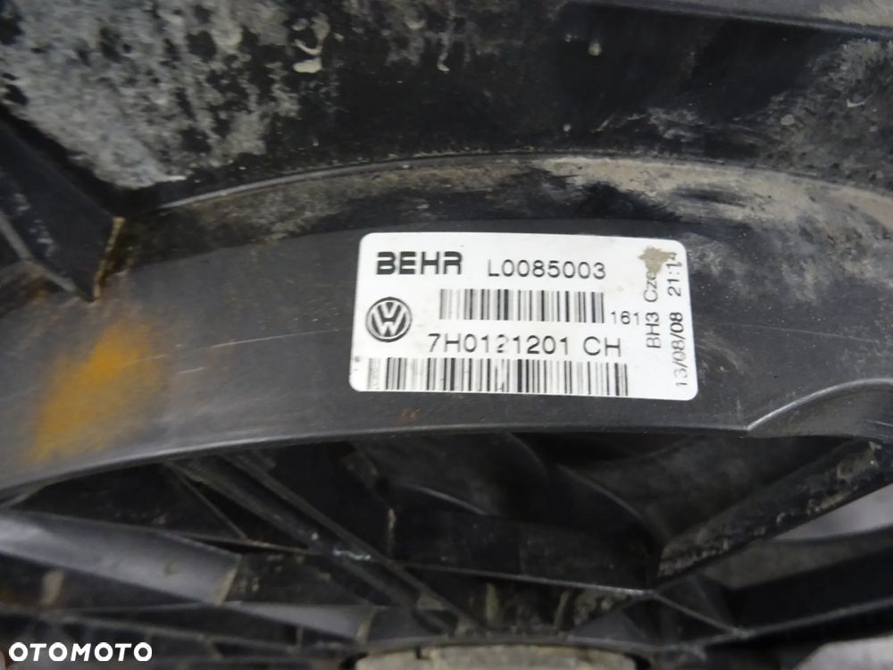VW TRANSPORTER T5 1.9 TDI WENTYLATOR CHŁODNICY 7H0121201CH - 2