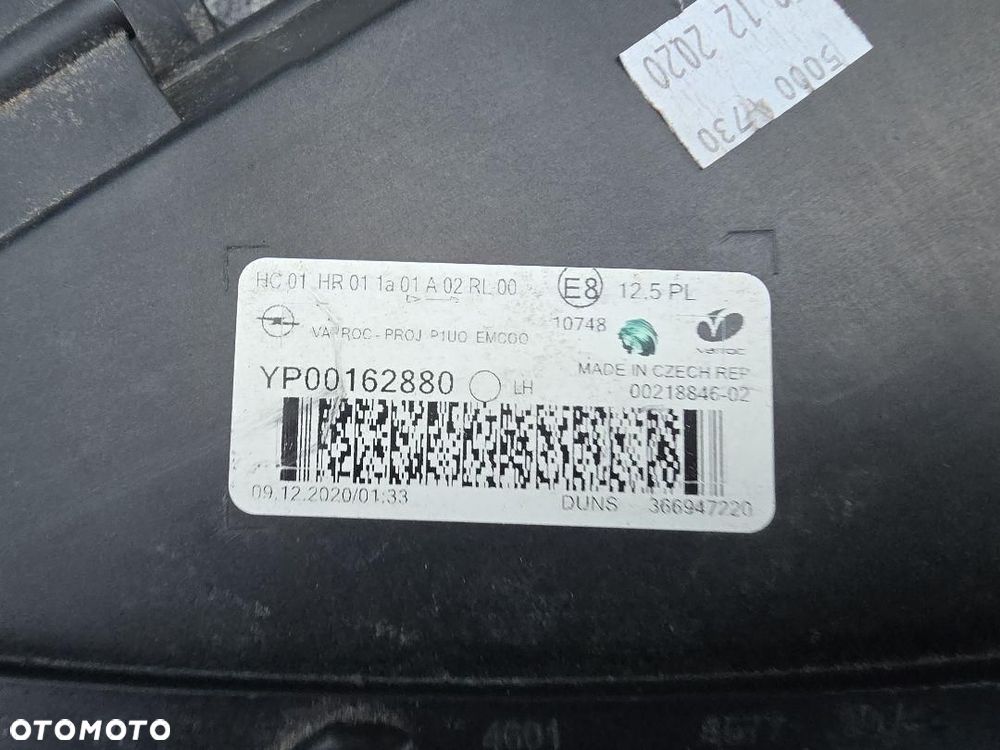 OPEL GRANDLAND X Lampa lewa przód Kompletna Full Led Basic Led YP00162880 - 12
