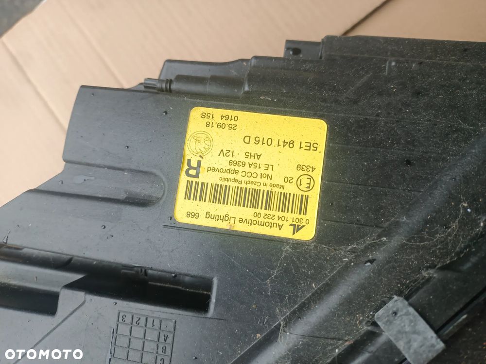 Lampa przód prawy prawa Octavia III 3 Lift ful LED - 4