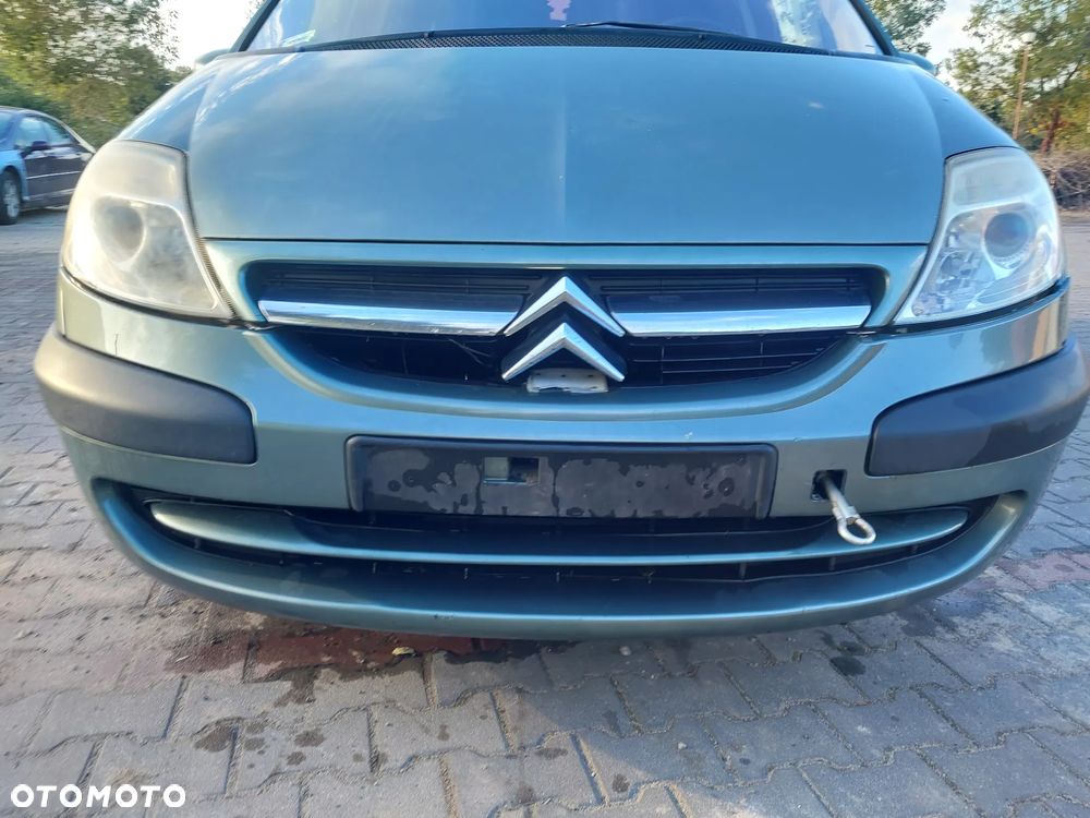 Przód KOMPLETNY Citroen C8 Przedlift 2002-2014 Maska zderzak lampa błotnik pas przedni wzmocnienie czołowe chłodnica atrapa grill lampy błotniki DO ZAŁOŻENIA zielony - 2
