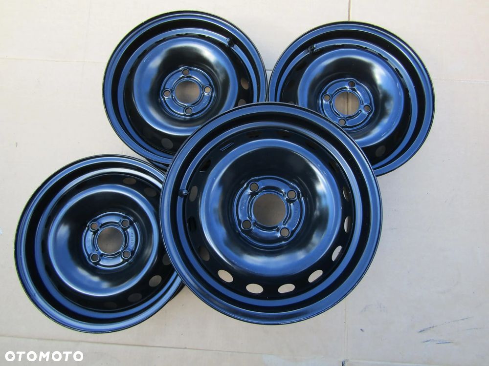 4x Felgi Stalowe 14 Renault Kangoo Thalia Clio II Campus Twingo I Nissan Micra K12 K13 5,5 j 4x100 ET36 / ORYGINALNE - 11