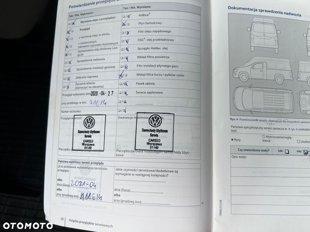 Volkswagen Transporter Brygadówka Doka - 20