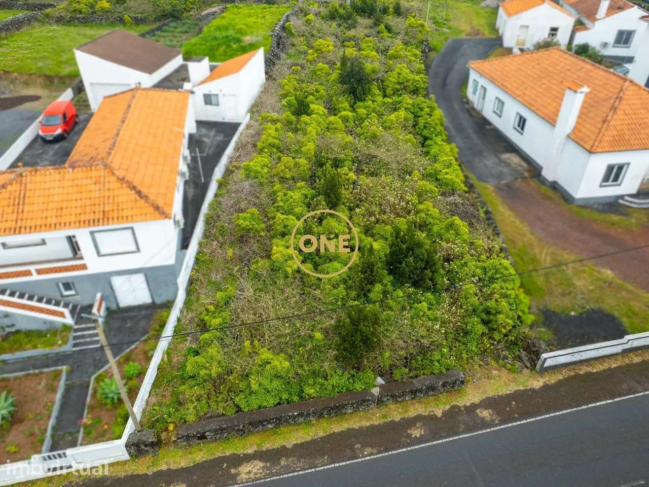 Terreno com vista mar e a ilha do Faial – Madalena do Pico - Grande imagem: 5/8