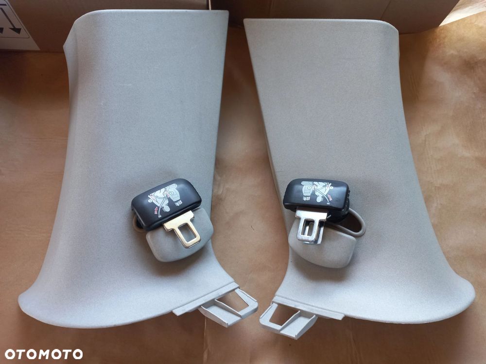 Touran I fotel 3 rząd boczek tapicerka pas bezpieczeństwa komplet LIFT Volkswagen - 4