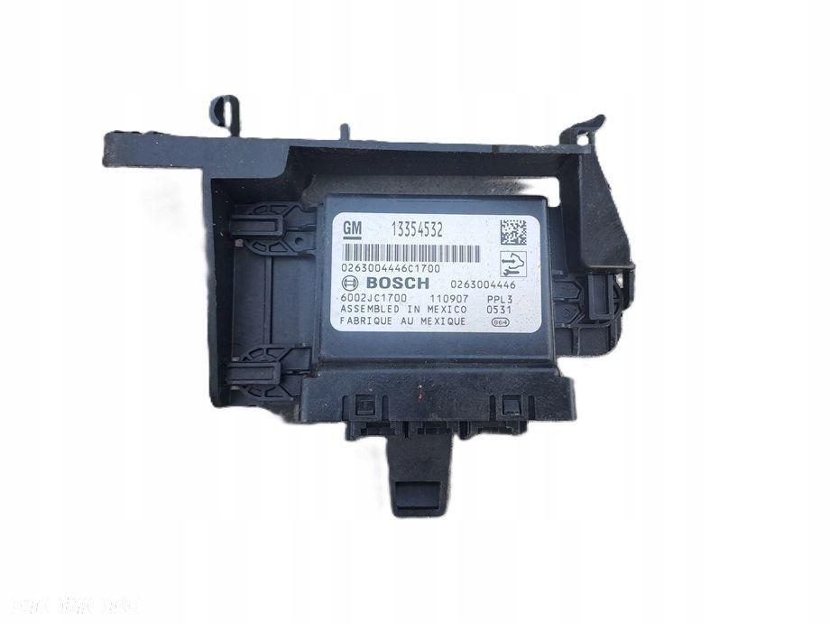 opel astra j meriva b moduł sterownik parkowania pdc 13354532 - 1