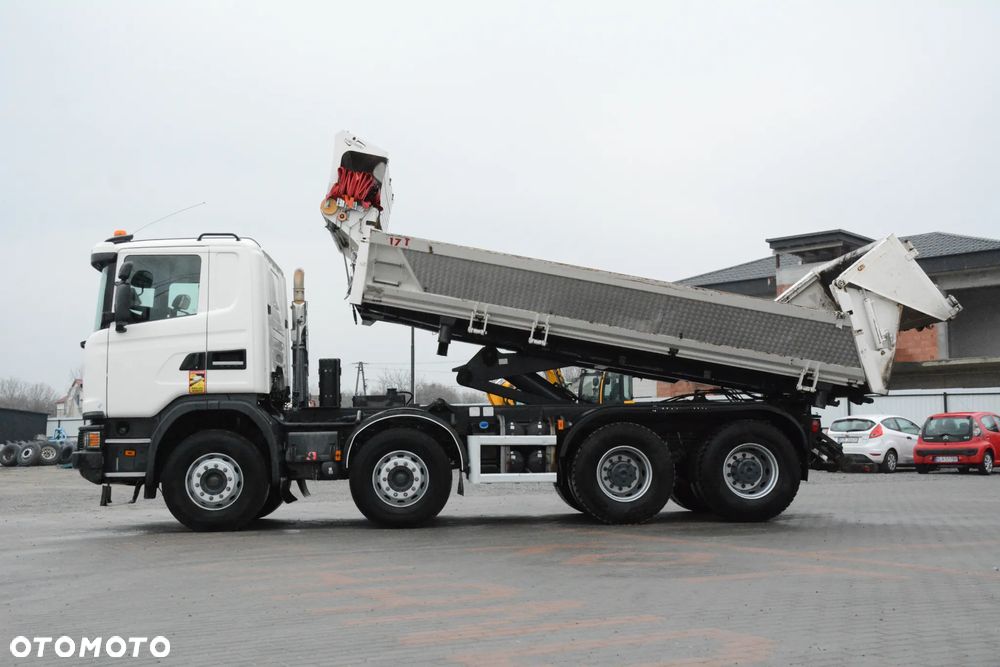 Scania G450 / 8x4 / 2015r. / Retarder / Hydroburta / Niski przebieg / Duża ładowność / Bardzo dobry stan - 5