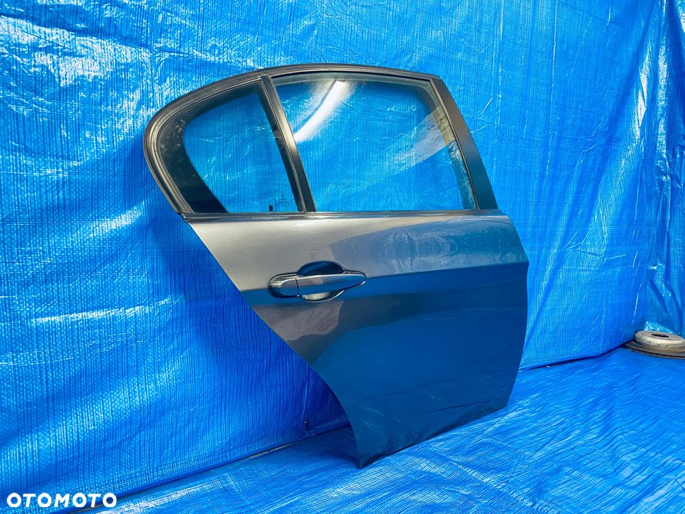 DRZWI PRAWE PRAWY TYŁ TYLNE KOMPLETNE BMW E90 SEDAN 07R ; LAKIER A22 ORYGINAŁ EUROPA - 5