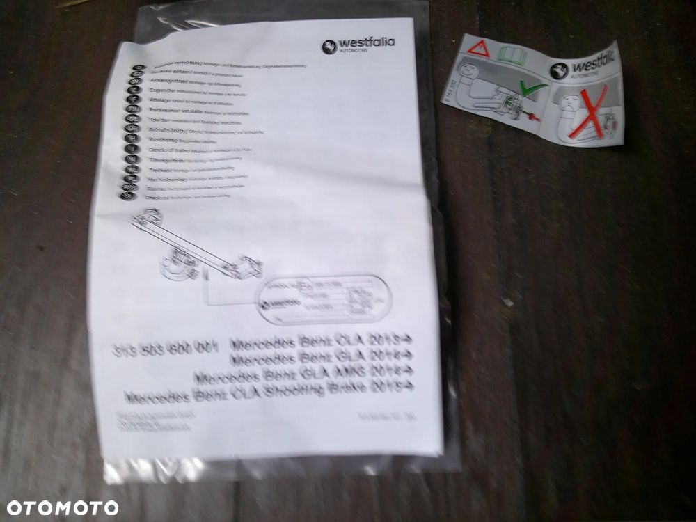 mercedes cla 117 gla 13r- hak holowniczy nowy automat westfalia - 4
