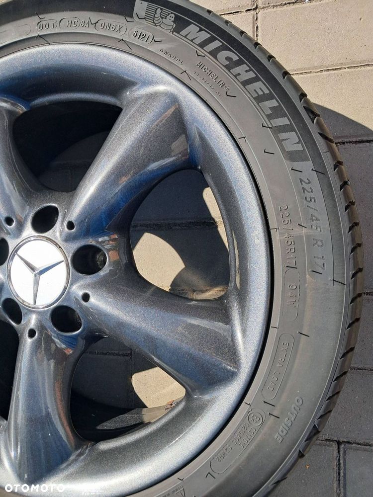 mercedes-benz clk w209 felgi aluminiowe koła lato 17" 5x112 et30 et36 - 11