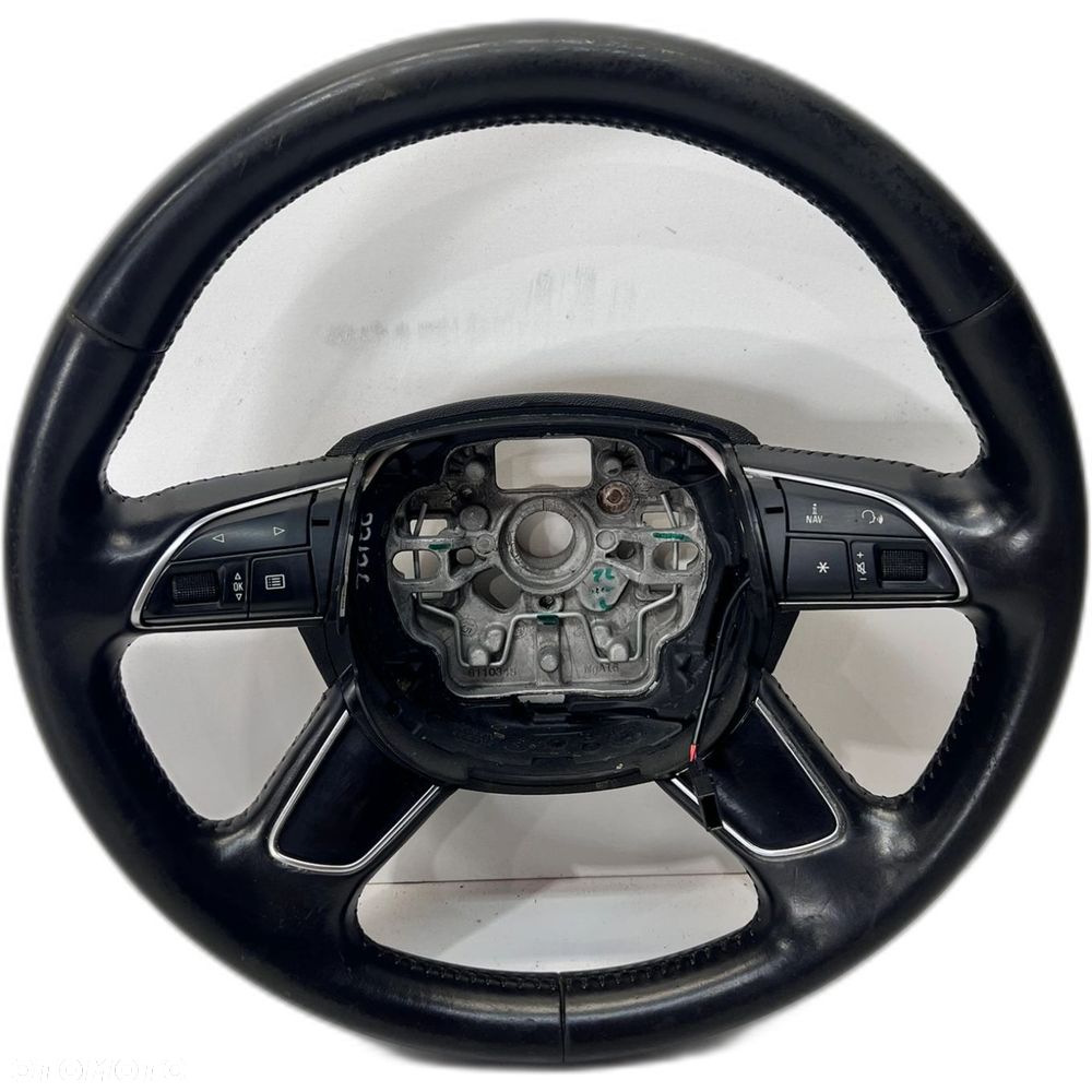KIEROWNICA SKÓRA MULTIFUNKCJA AUDI A6 C7 A7 4G0419091M INU 23/26 - 1