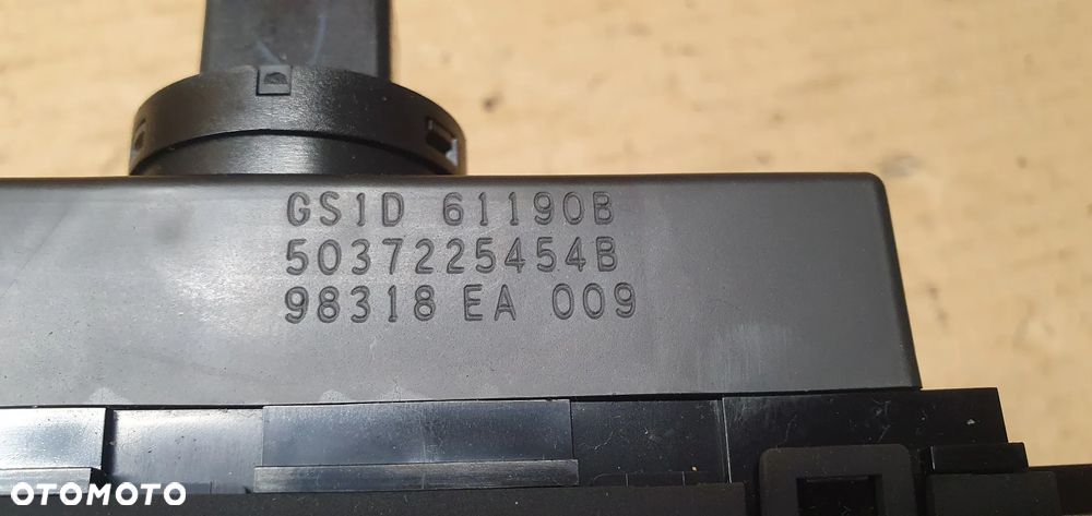 Panel nawiewu powietrza klimatyzacji Mazda 6 II GS1D61190B 5037225454B - 6