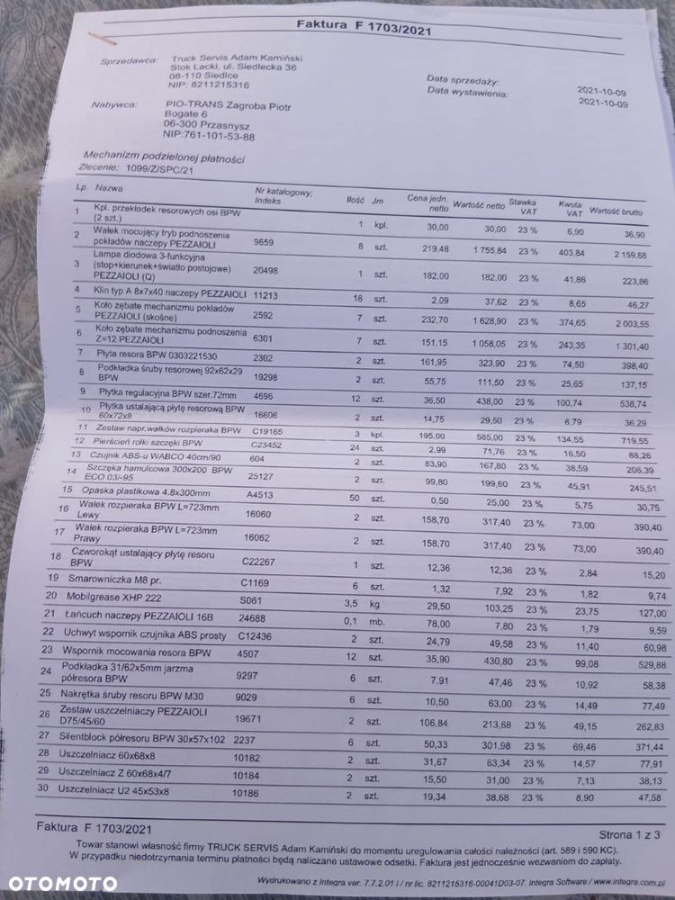 Pezzaioli naczepa ciężarowa - 15