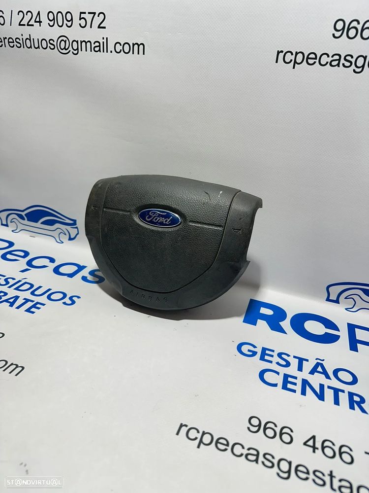 .Airbag Volante Guiador Original Ford Fiesta 5 MK5 6S6AA042B85ACZHGT 2001 - 2008 - 4
