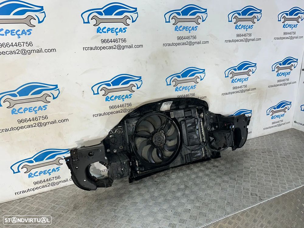 Conjunto Frente Fibra Radiadores Agua AC Ar Condicionado Mini Cooper S One R50 R52 R53 2000 - 2006 - 5