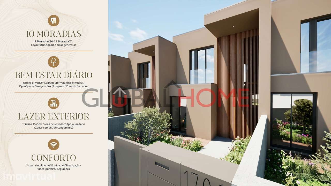 Moradias T4 NOVAS | RIO VILLAGE — São Pedro da Cova - Grande imagem: 3/46