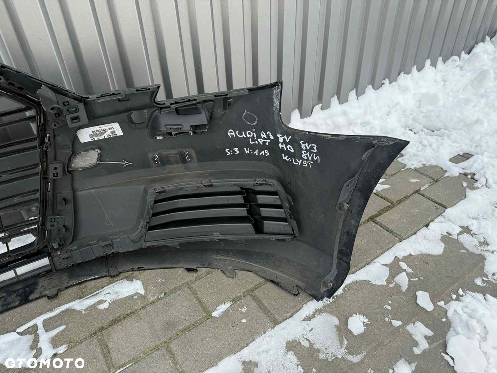 Audi A3 8V HB 8V3 8V4 Lift Zderzak Przód Przedni Sprysk. LY9T 16-20 - 9