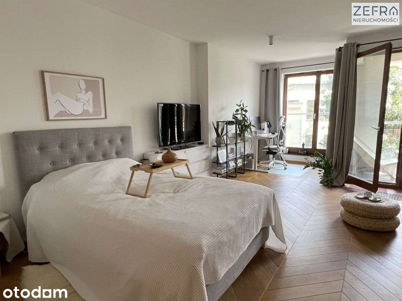 42 m2*balkon*winda*Harmonica*Kazimierz