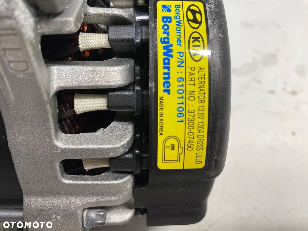 ALTERNATOR KIA RIO IV V STONIC 1.0 T-GDI 37300-07450 22- - 3