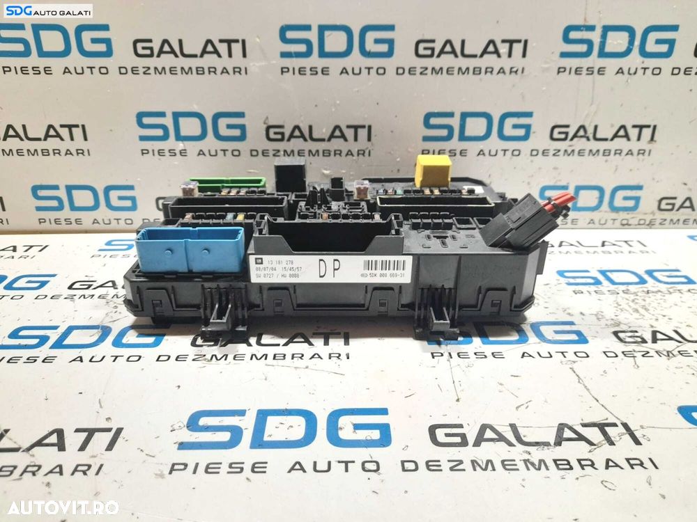 Panou Tablou Relee Sigurante Opel Astra H 1.7 CDTI 2004 - 2010 Cod 13181278 [N0140] - 3