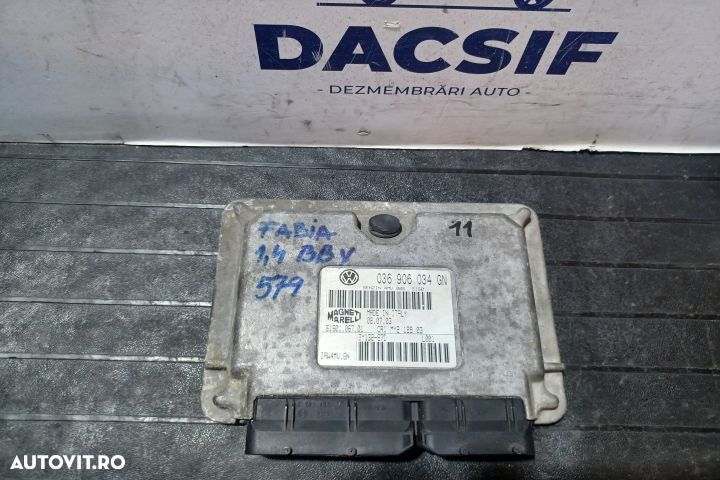 Calculator motor ECU 036906034GN - 1.4 BBY 036906034GN - 1.4 BBY Skod - 1