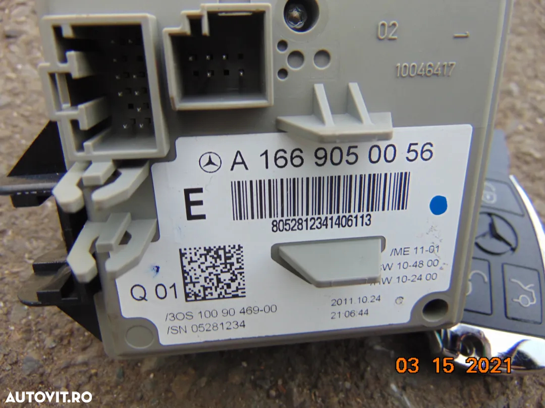 Contact cu cheie Mercedes ML w166 GL x166 - 2