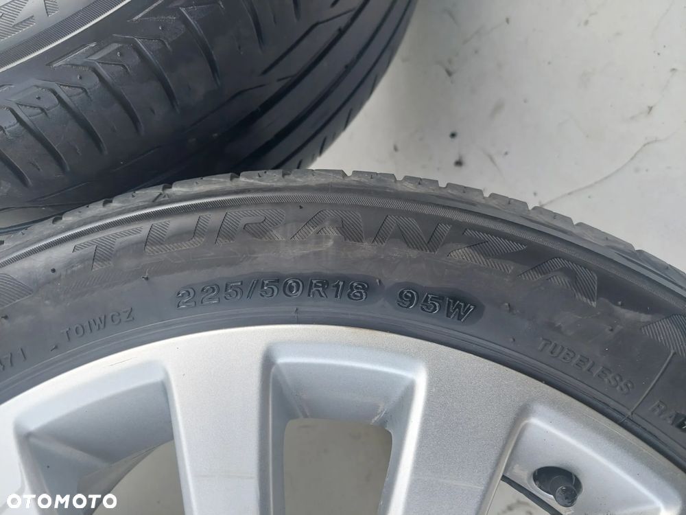 KOŁA ALUFELGI BRIDGESTONE OPEL INSIGNIA A KOMPLET 225/50R18 OPONY Bridgestone Turanza T001 - 7