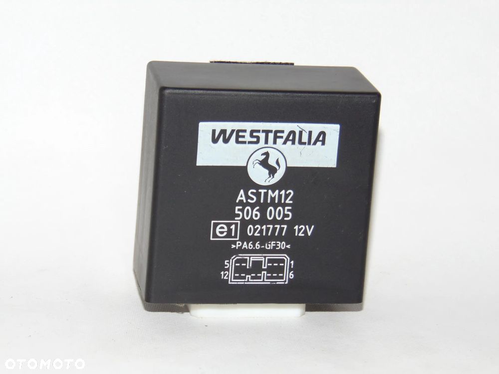 Moduł przekaźnik sterownik świateł Westfalia haka holowniczego przyczepy ASTM12 506005 VW Volkswagen Skoda Seat Audi Mercedes Volvo Opel Ford Renault - 7
