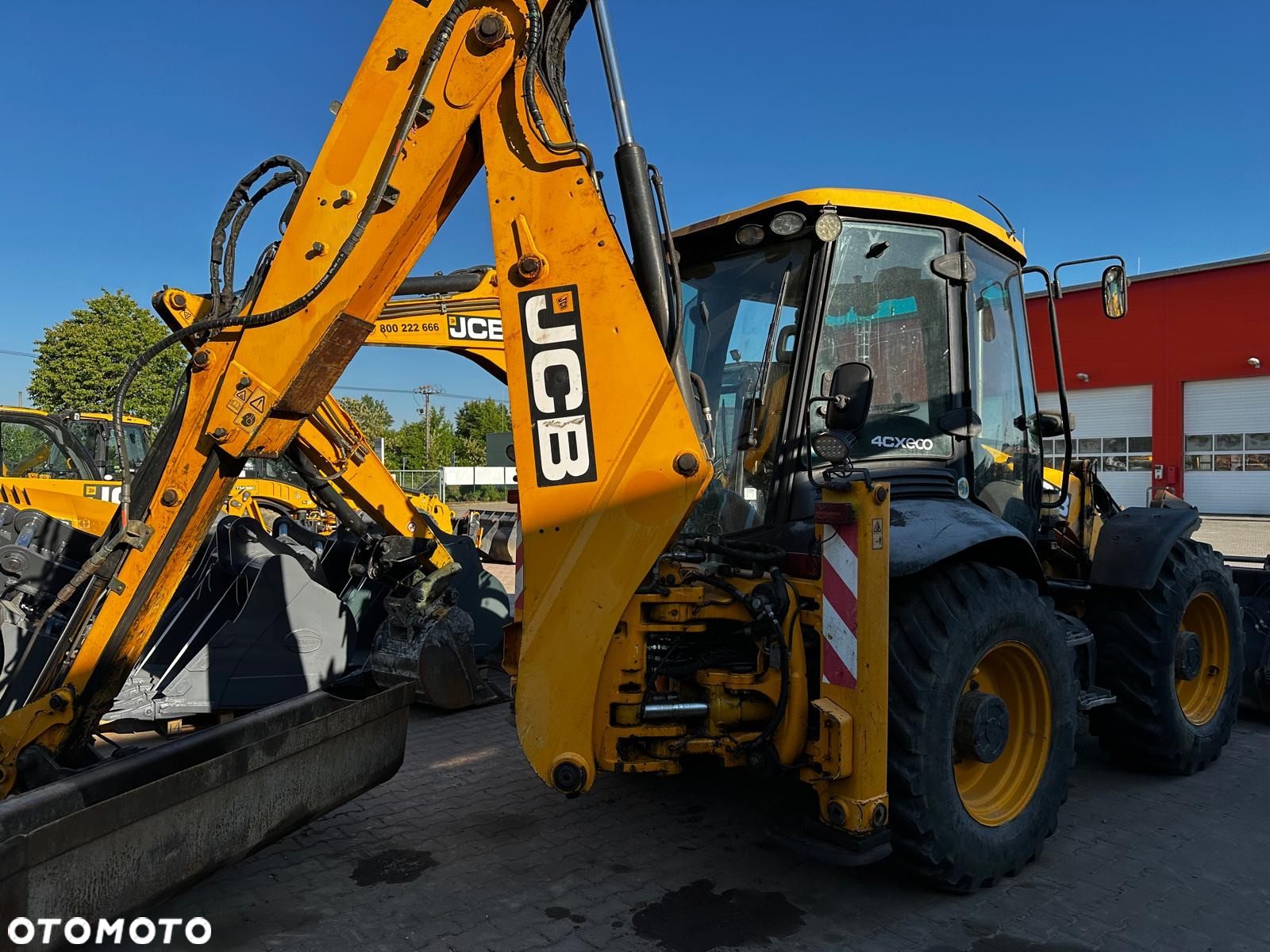 JCB 4CX JOYSTIKI KLIMA 5700MTH bez ADBLUE i DPF Oryginał 110KM - 9