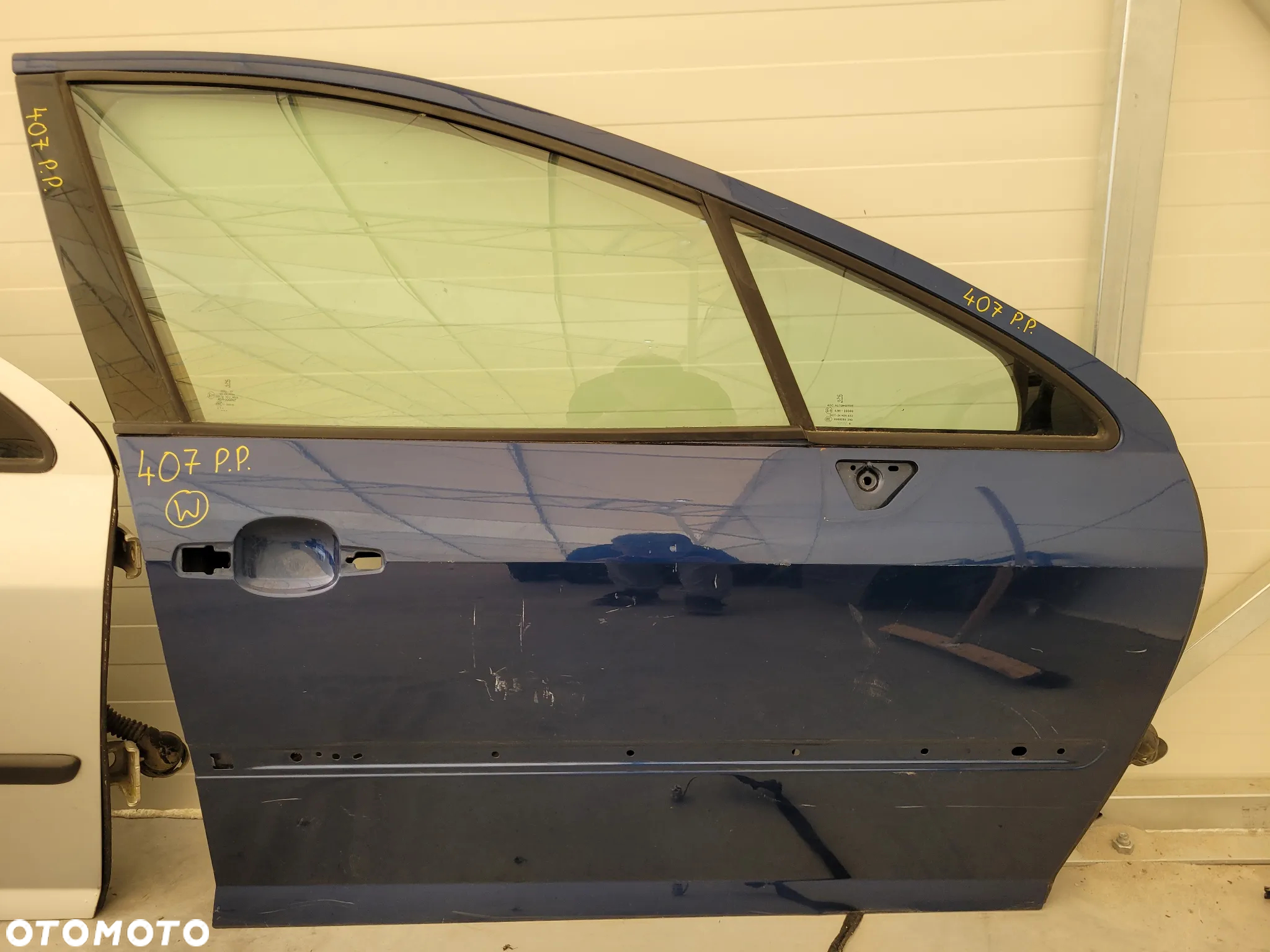 DRZWI PRAWY PRZÓD PEUGEOT 407 5D - 14