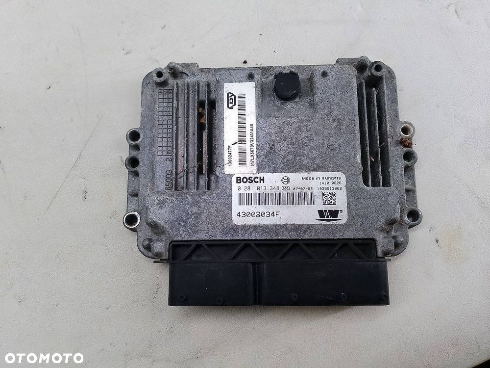 KOMPUTER, STEROWNIK LDV MAXUS 43002034F 0281013348  BOSCH 2.5 CRD - 2