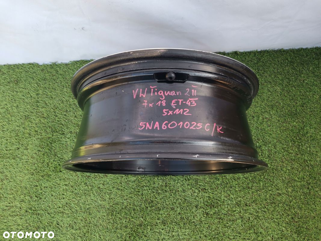 FELGA VW TIGUAN II 5NA 7x18 ET43 5x112 5NA601025K 5NA601025C - 7
