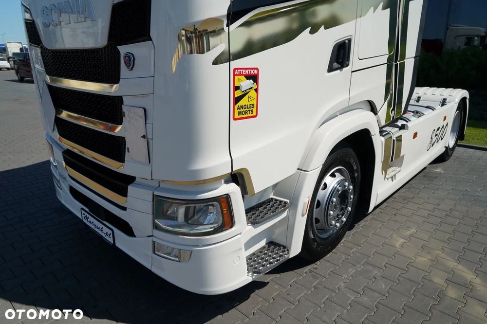 Scania S 500 / RETARDER / KLIMATYZACJA POSTOJOWA / PO KONTRAKCIE SERWISOWYM / SPROWADZONY - 12